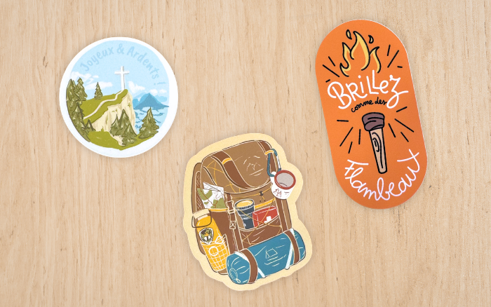 Stickers - Pack de 3